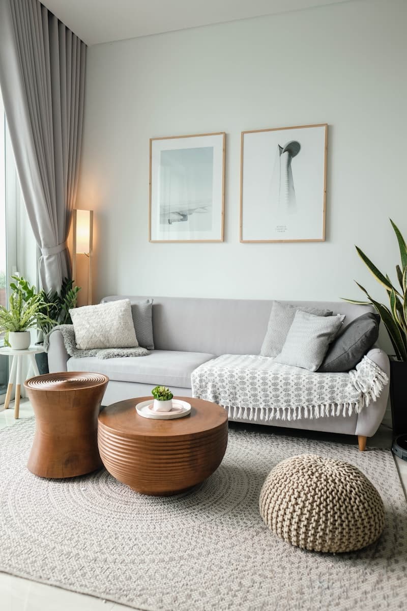 A peaceful, well-kept home living room — where care happens
